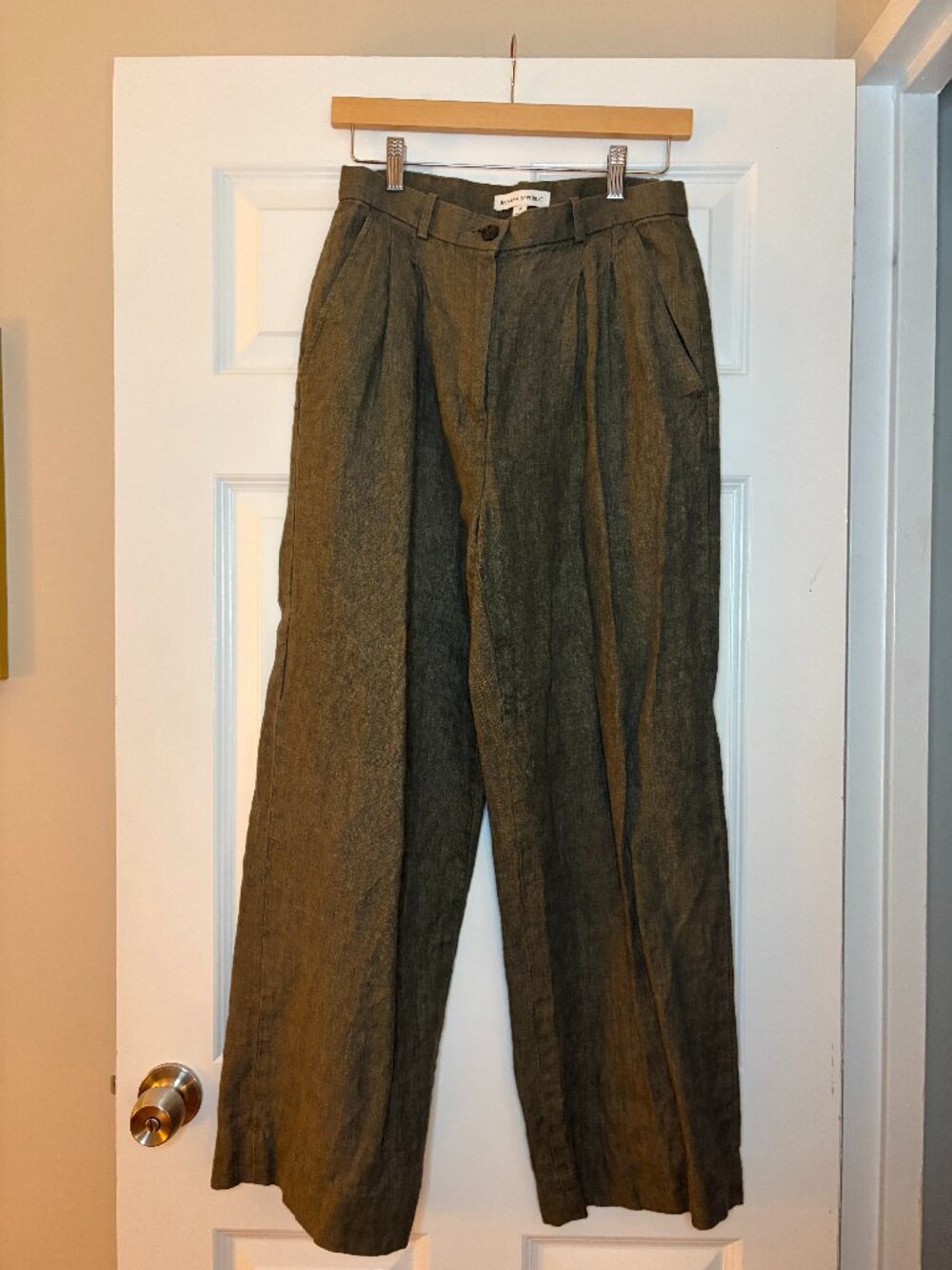 Soho Wide-Leg Pant in Linen